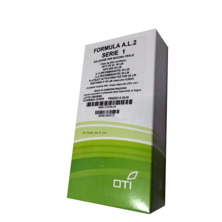 OTI Formula A.l. 2 Serie 1 Rimedio Omeopatico 20 Fiale Idroalcoliche