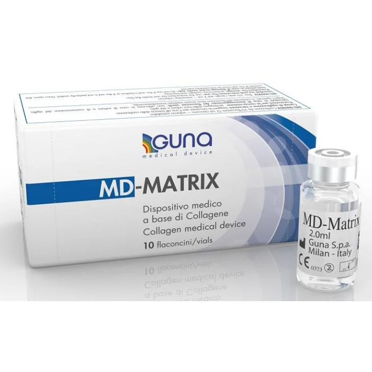 Guna MD-Matrix dispositivo medico con Collagene 10 vials initiettabili x 2 ml