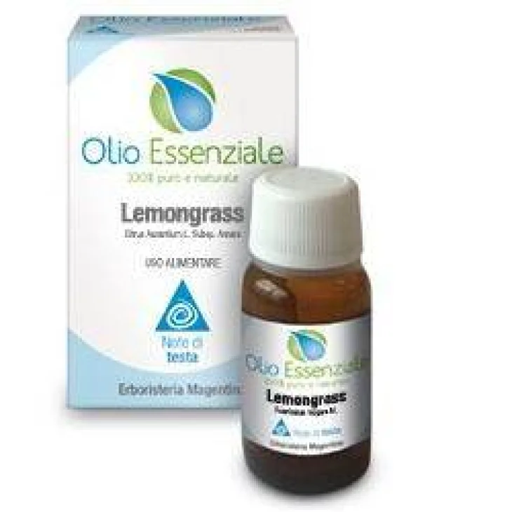 Erboristeria Magentina Lemongrass Olio Essenziale Alimentare 10 ml