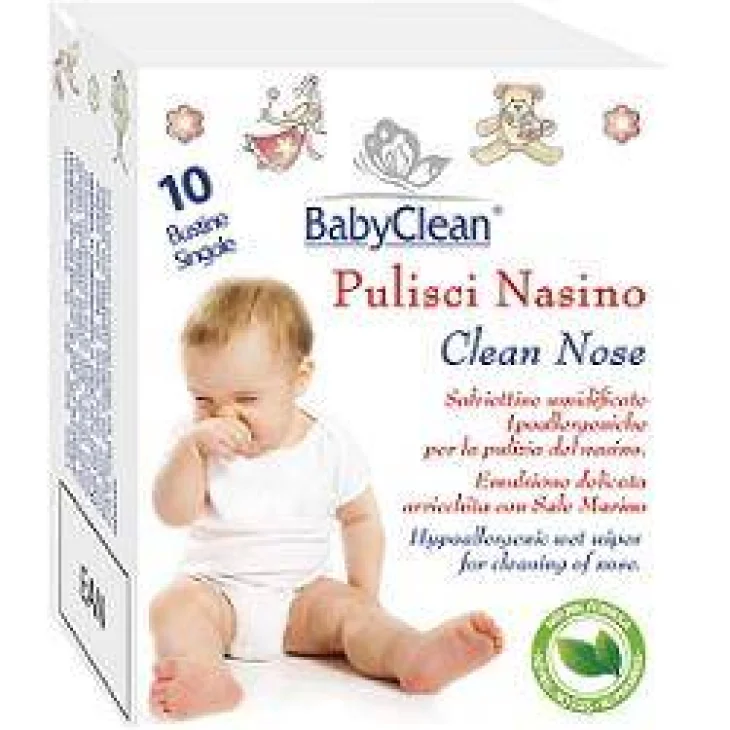 BABY CLEAN PULISCI NASINO 10 PEZZI