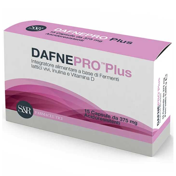 Dafnepro Plus Integratore Flora Batterica 15 Capsule