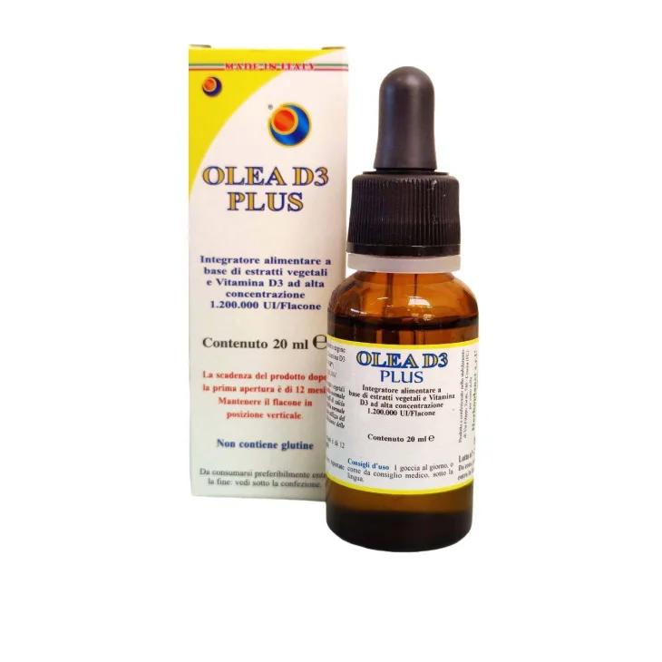 Olea D3 Plus Gocce Integratore di calcio 20 ml