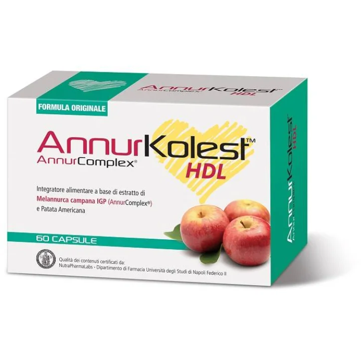 Annurkolest Integratore Colesterolo e Trigliceridi 60 Capsule