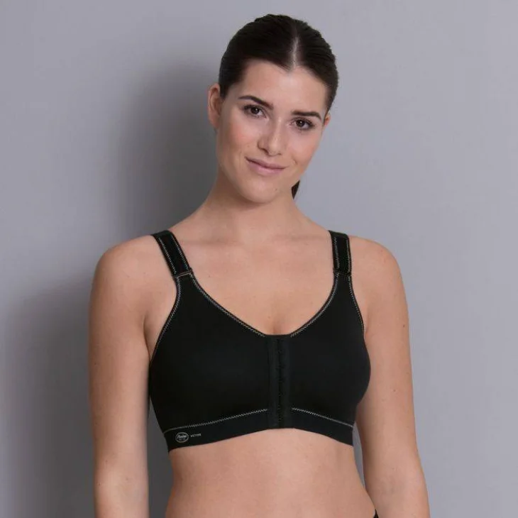 Anita Frontline Open 5523 Reggiseno Sportivo Nero - Anita 5523: B 90