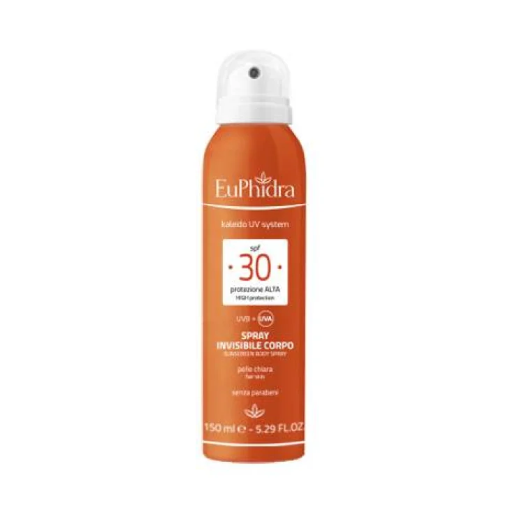 Euphidra Spray Invisibile Protezione Solare Corpo SPF30 150 ml