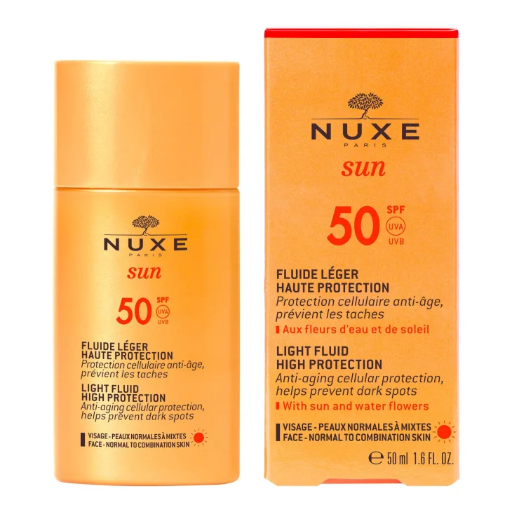 Nuxe Sun Fluido Leggero Alta Protezione SPF50 50ml