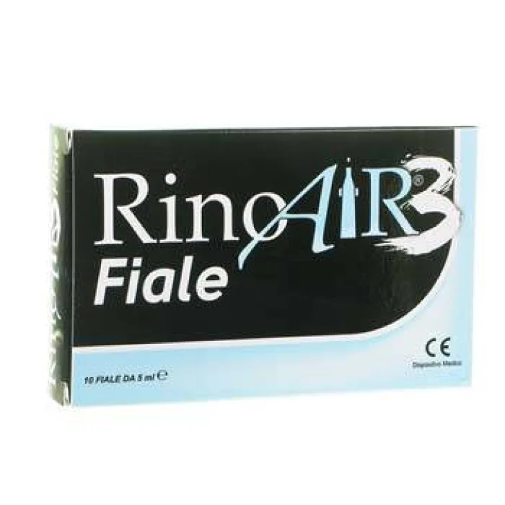 Shedir Pharma Rinoair 3 Decongestionante e fluidificante 10 Fiale da 5 ml