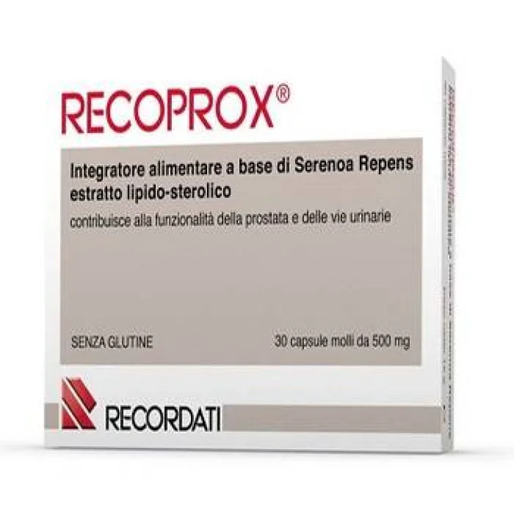 Recoprox Integratore per le vie urinarie 30 Capsule Molli