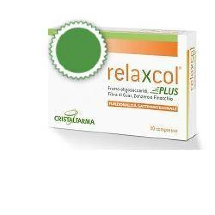 Relaxcol Plus Integratore per la funzionalità gastrointestinale 30 Compresse