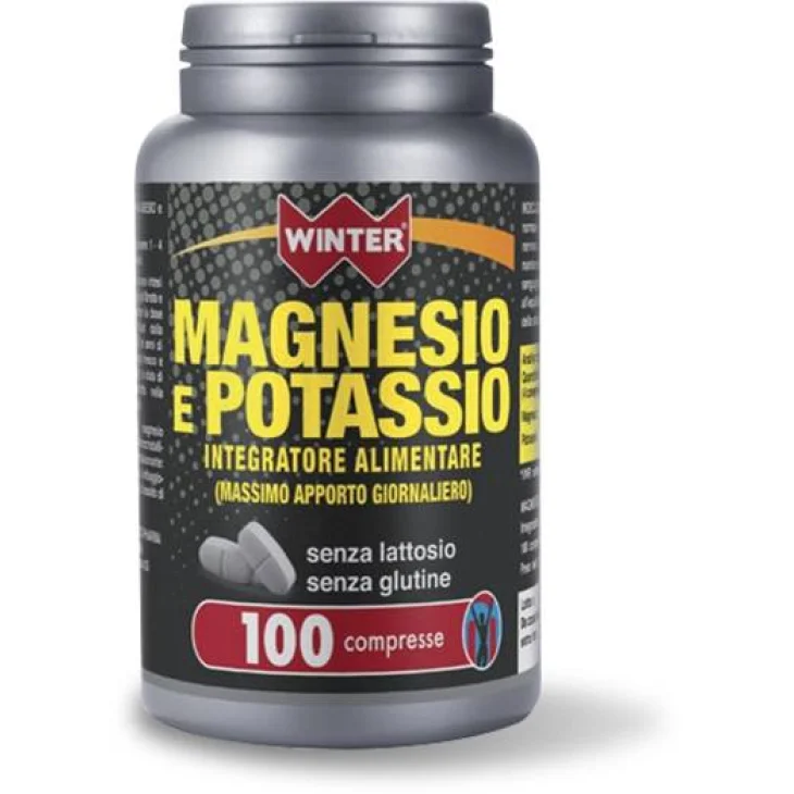 Winter Magnesio e Potassio Integratore Contro Stanchezza  100 Compresse