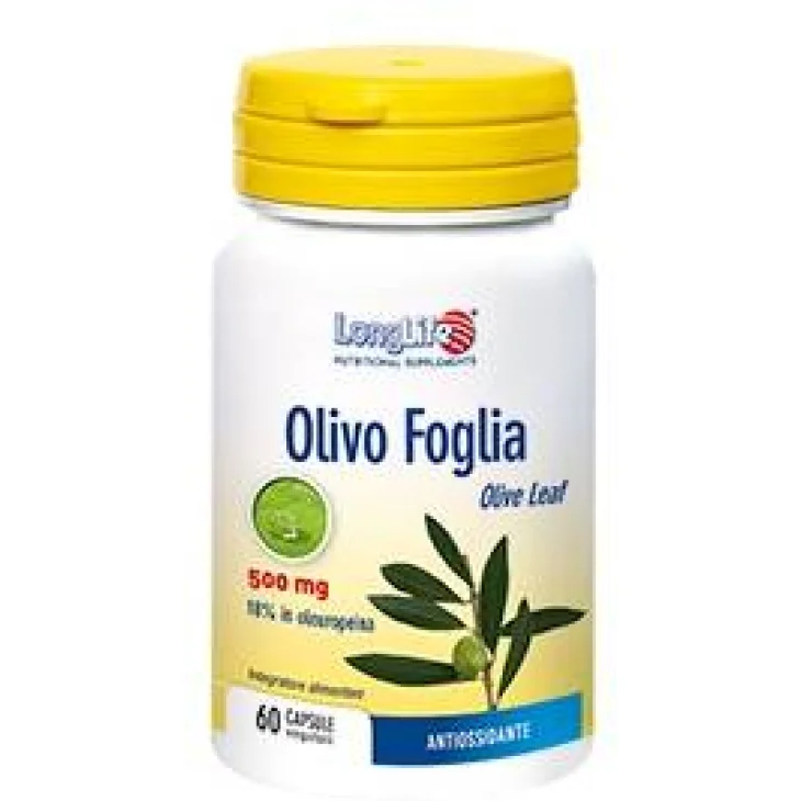 Longlife Olivo Foglia Integratore Metabolismo Carboidrati 60 capsule