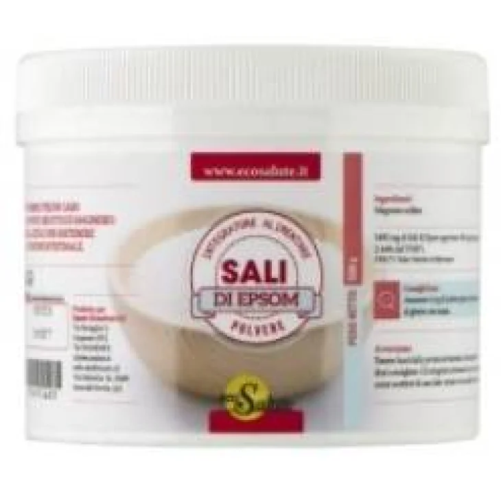 Sali di Epsom Polvere Integratore per benessere intestinale 500 g