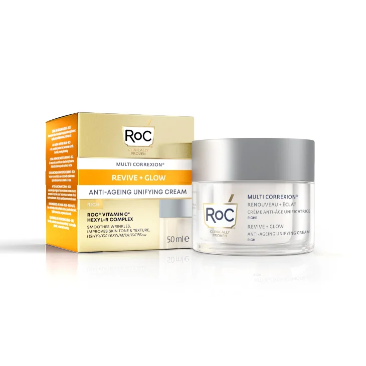 Roc Multi Correxion Revive + Glow Crema Viso Uniformante 50 ml