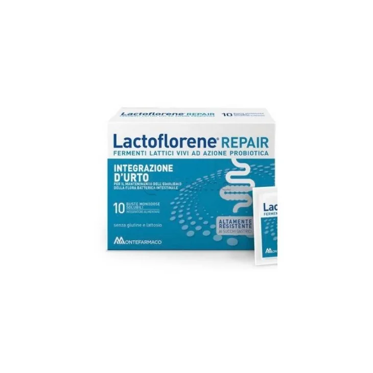 Lactoflorene Repair Integratore di Fermenti Lattici Vivi 10 bustine