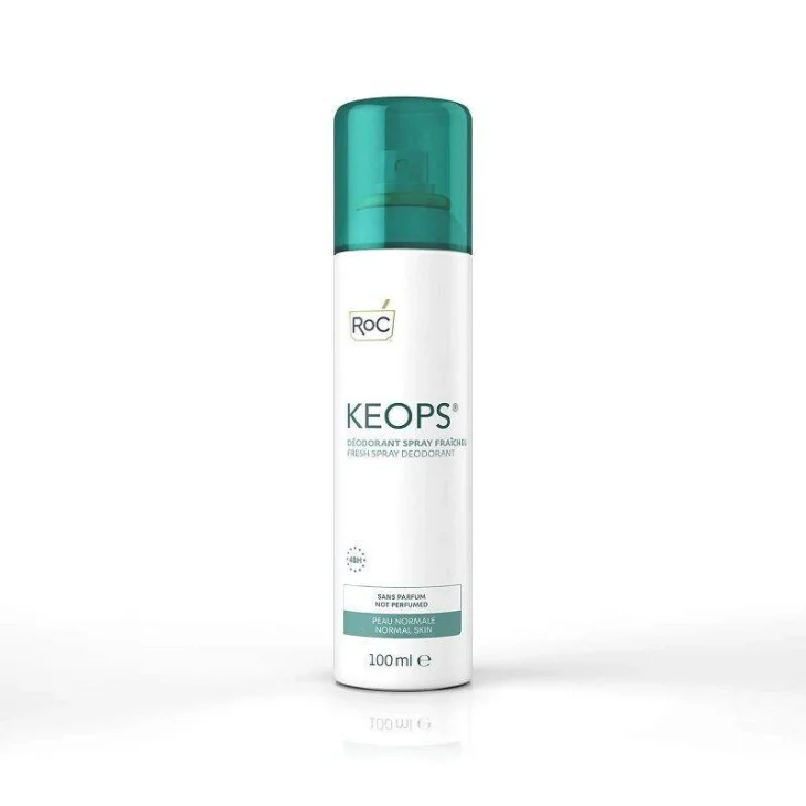 Roc Keops Deodorante Spray Fresco Senza Profumo 48h 100 ml