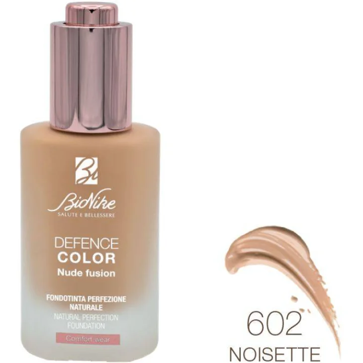 Bionike Defence Color Fondotinta Nude Fusion 602 Noisette 30 ml