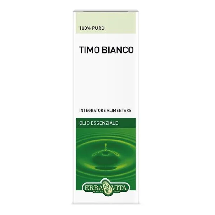 Erba Vita Timo Bianco Olio Essenziale 10 ml