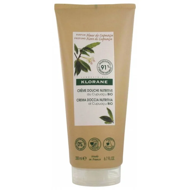 Klorane Crema Doccia Nutritiva al Fiore di Capuacu 200 ml