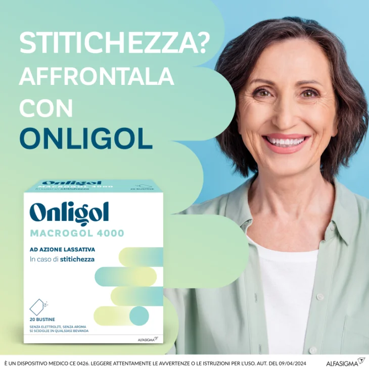 Onligol Macrogol 4000 Lassativo 400g