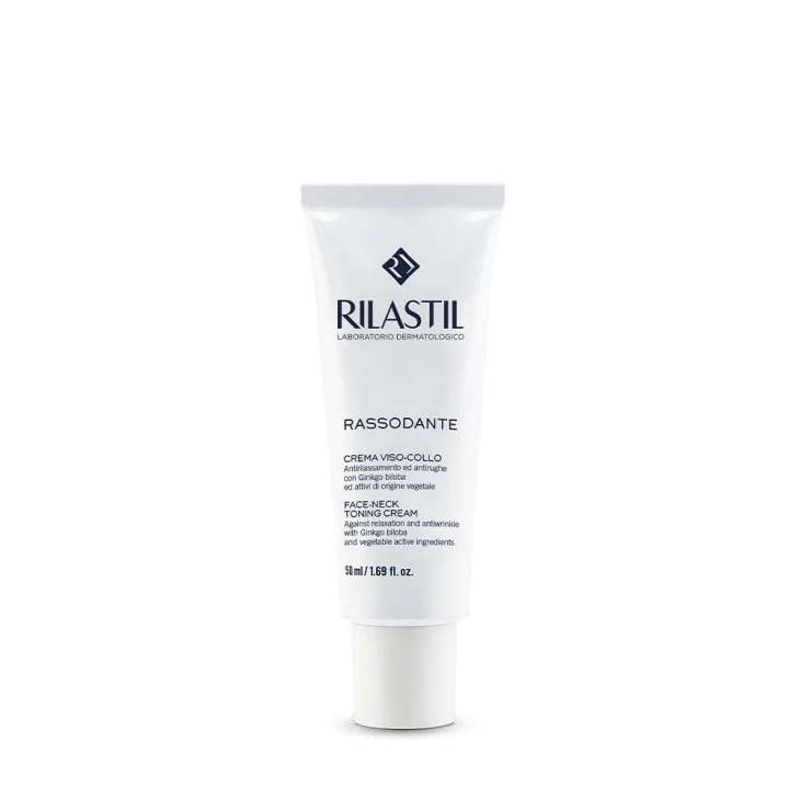 Rilastil Rassodante Crema Viso e Collo Tonificante Antirughe 50 ml