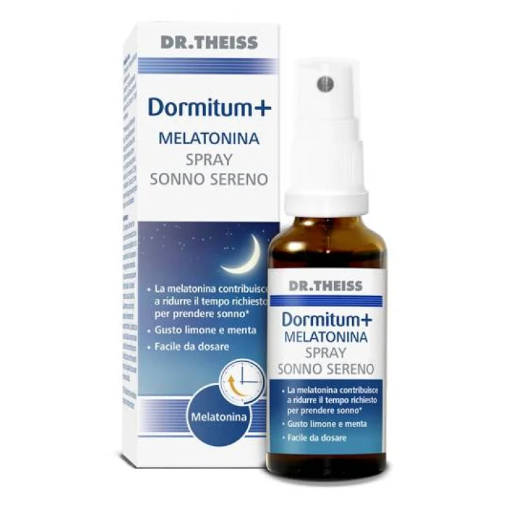 Dr Theiss Dormitum + Melatonina Spray Sonno Sereno 30 ml