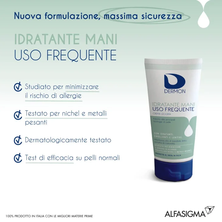 Dermon Idratante Mani Uso Frequente 100 ml