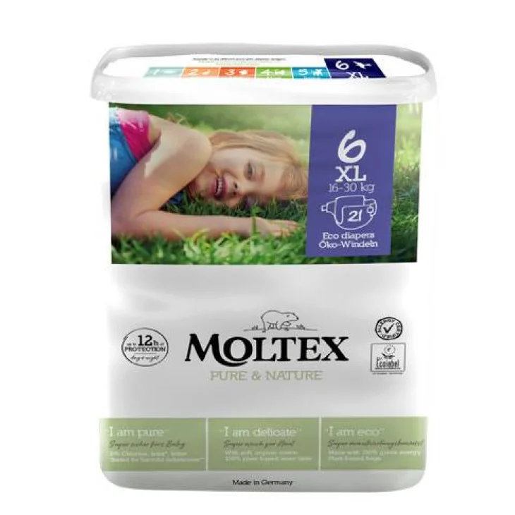 Moltex Pannolini XL 16-30 Kg Taglia 6 21 Pezzi