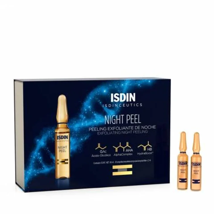 Isdin Isdinceutics Night Peel Siero Esfoliante Notte 30 fiale