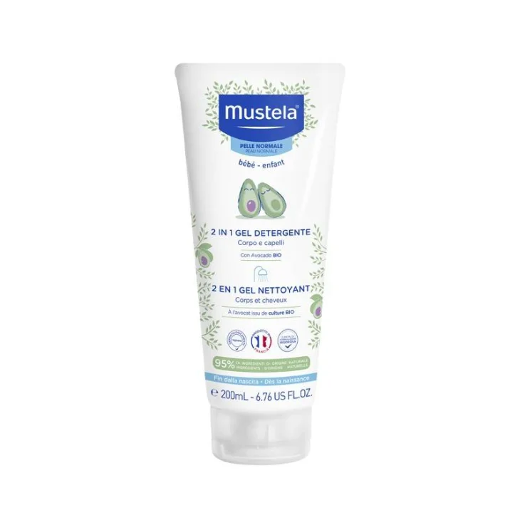 Mustela 2 In 1 Gel Detergente 200 ml