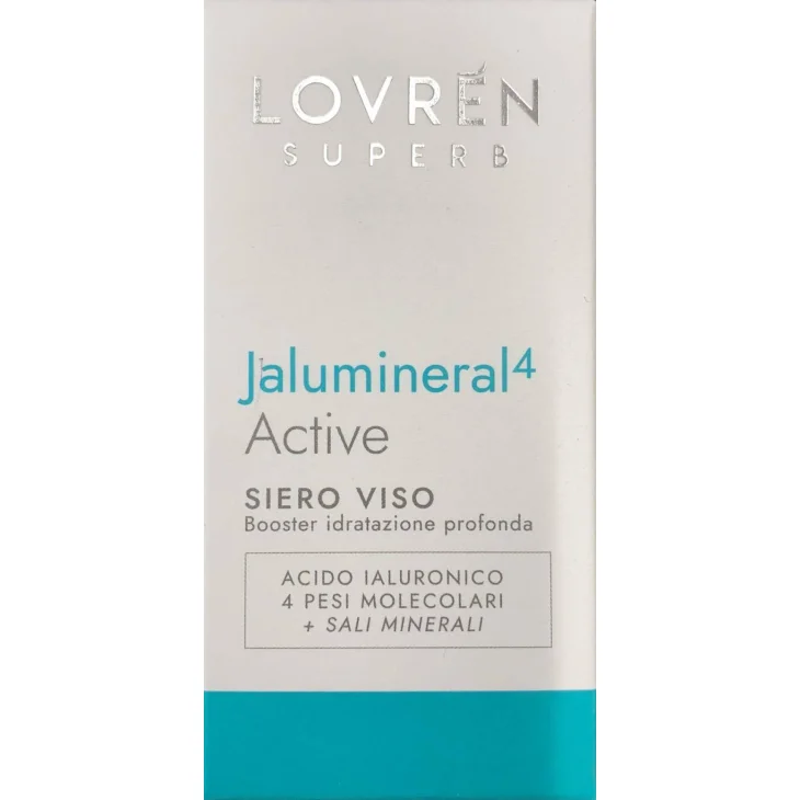 Lovren Superb Jalumineral4 Active Siero Viso Idratazione Profonda 30 ml