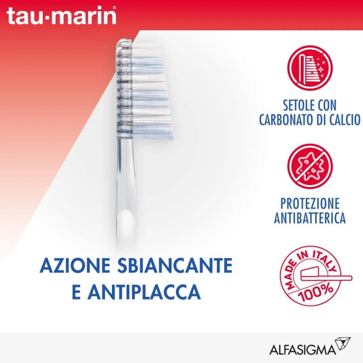 Tau-Marin Spazzolino Professional White Con Antibatterico