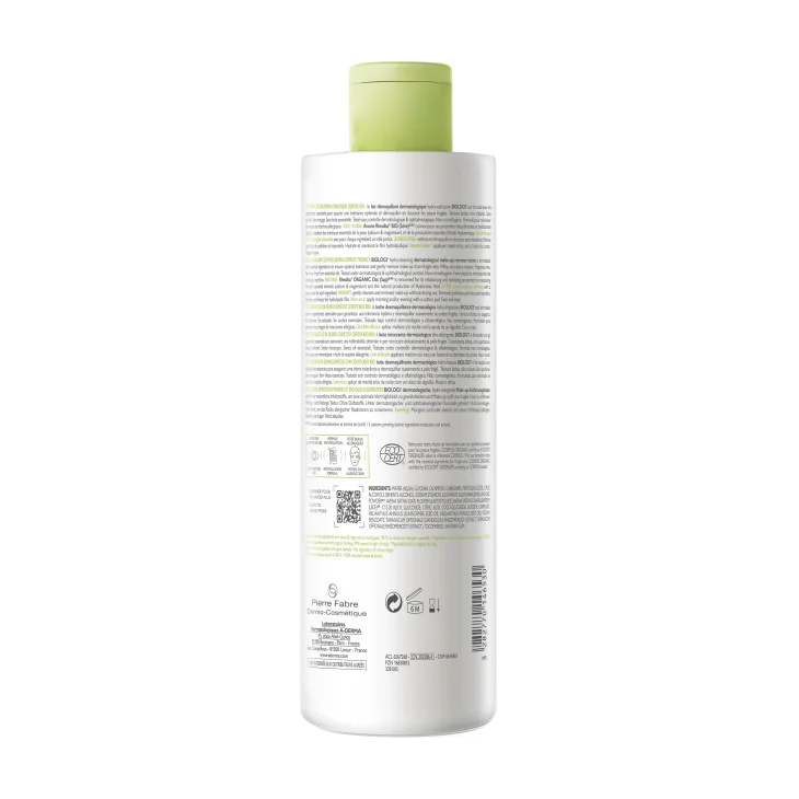 A-Derma Biology Latte Struccante Dermatologico Idra-Detergente 400 Ml