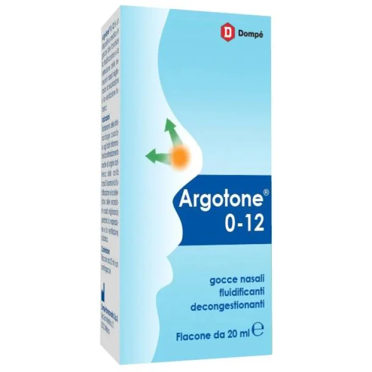 Bracco Argotone 0-12 Soluzione Nasale Raffreddore 20 ml