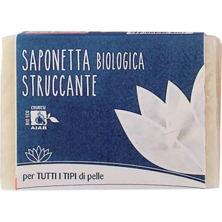 Fior di Loto Saponetta biologica Struccante Al Latte 100 g