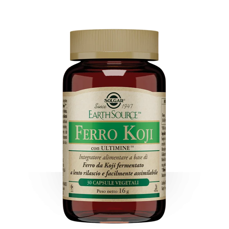 Solgar Ferro Koji Integratore 30 Capsule Vegetali