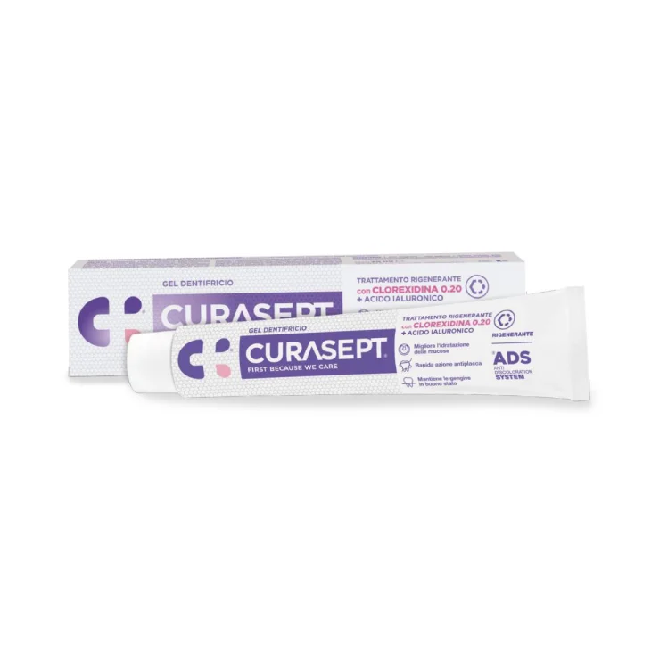 Curasept Gel Dentifricio Ads Trattamento Rigenerante 75 ml