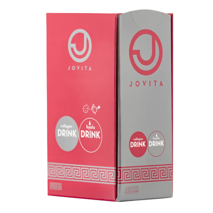 Jovita Hyalu Collagen Drink Integratore per il benessere della pelle 7 + 7 stick