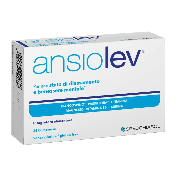 Specchiasol Ansiolev Integratore contro lo Stress 45 compresse