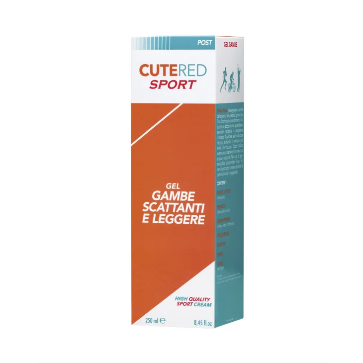 Cutered Sport Gel Gambe Scattanti e Leggere 250 ml