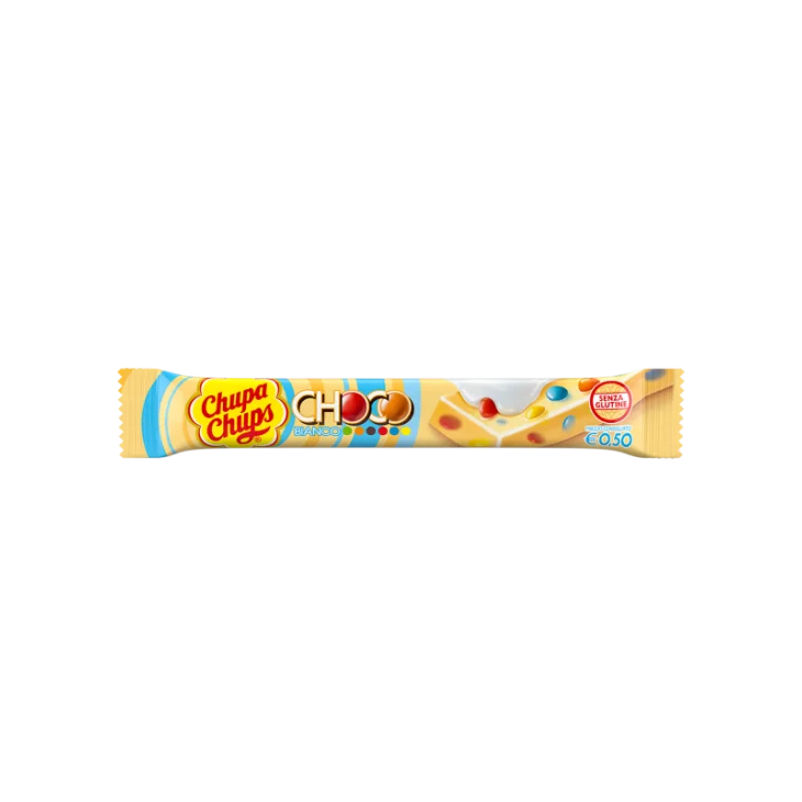 Chupa Chups Choco Snack Bianco 20 G