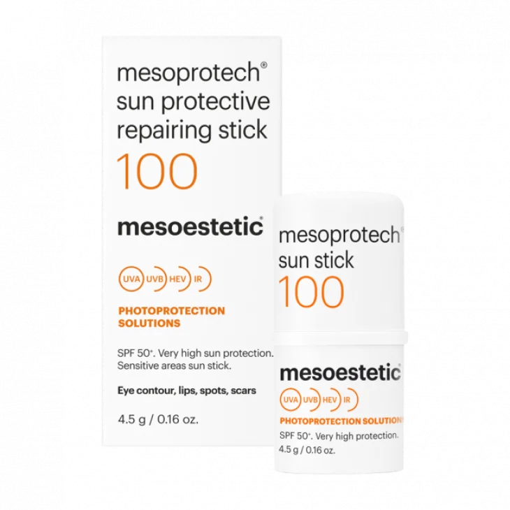 Mesoestetic Mesoprotech Stick 100 Riparatore Protettivo Solare SPF 50+