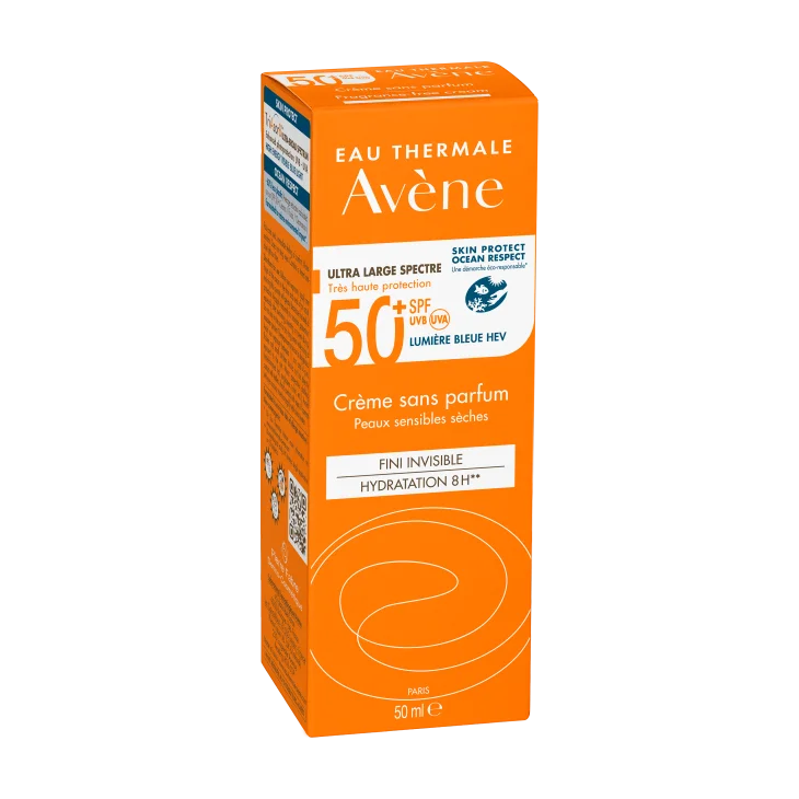 Avène Crema Senza Profumo SPF 50+  Solare Viso 50 ml