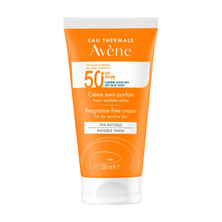 Avène Crema Senza Profumo SPF 50+  Solare Viso 50 ml