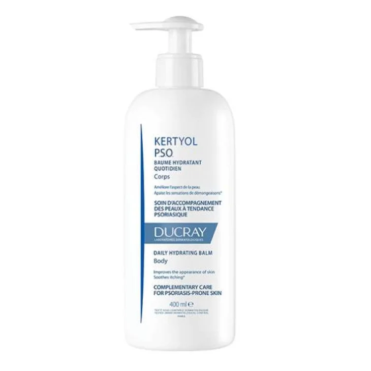 Ducray Kertyol P.S.O. Balsamo Idratante Quotidiano Corpo per Pelli Psoriasiche 400 ml