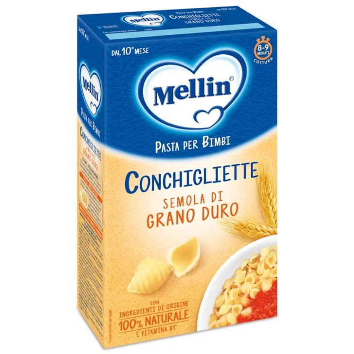 Mellin Conchigliette 100% Semola di Grano Duro 280 G