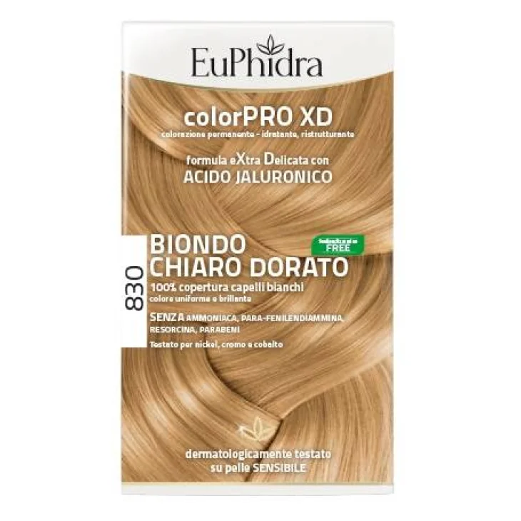 Euphidra Colorpro XD Gel Colorante Capelli 830 Biondo Chiaro Dorato