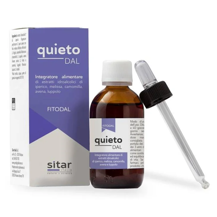 Quietodal Integratore con Valeriana e Passiflora 50 ml