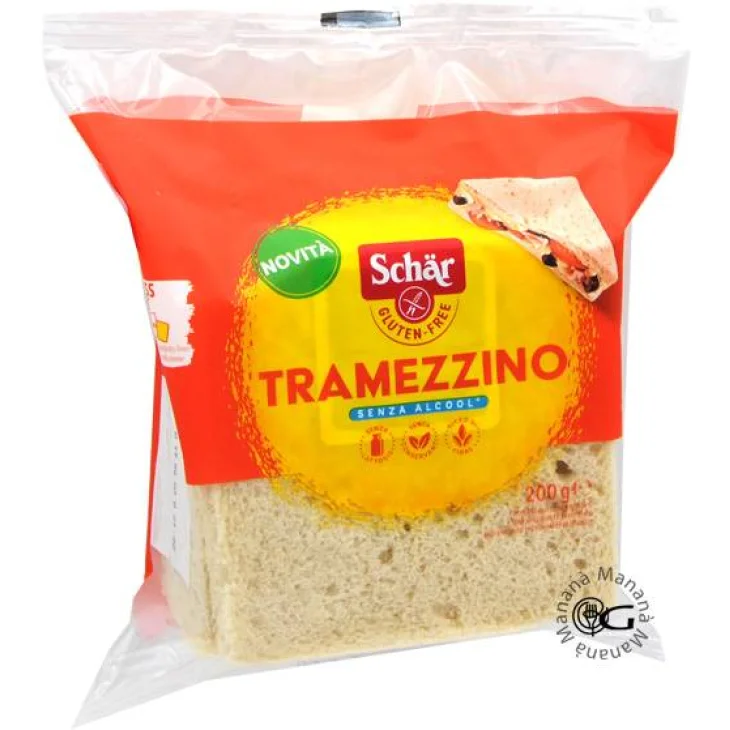 Schar Tramezzino Pane Senza Glutine e Lattosio 200 g