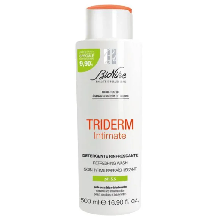 Bionike Triderm Intimate Rinfrescante Detergente Intimo 500 ml