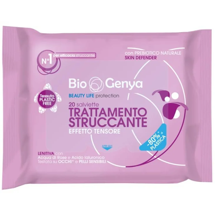 Biogenya Trattamento Struccante Effetto Tensore 20 salviette